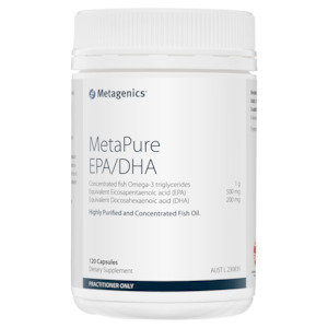 Fish Oils: MetaPure EPA/DHA Capsules