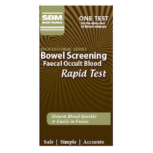 Bowel Screening Faecal Occult Blood Rapid Test