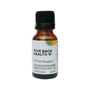 Multi Vitamin Multi Minerals: Give Back Vit D3 Restore