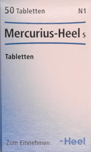 Heel: Mercurius Heels Tablets 50