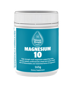 Magnesium: SleepDrops Magnesium 10