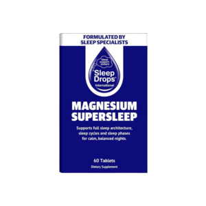 Magnesium: SleepDrops Magnesium Super Sleep 60 caps (CleverSleep)