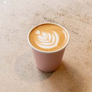 Popular: Single Walled Hot Cup - Light Pink
