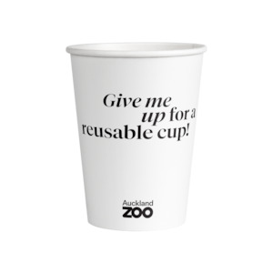 Custom: Decent Hot Cup - Single Wall - Auckland Zoo