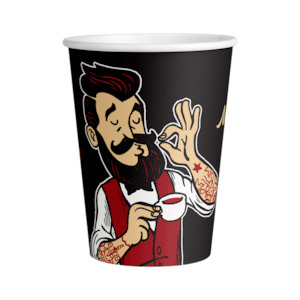Custom: Decent Hot Cup - Single Wall - Bruno Rossi