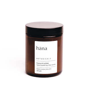 Whare Kainga Home Ware: Guava & Lychee Candle 150ml