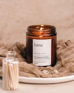 Whare Kainga Home Ware: Pomegranate & Mango Candle 150ml