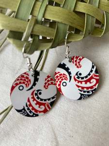 Taiao Collection - Tino Circle Earrings