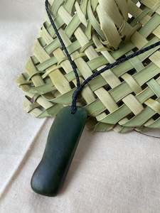 Campbell Carving: Tumbled Pendants – Pounamu – Large 2