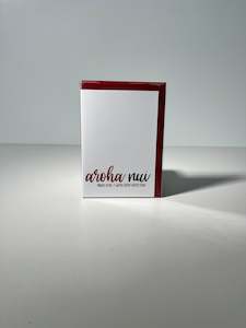 Aroha Nui Cards - Much Love / With Deep Affection