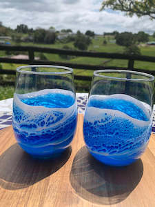 Kai Food: Beach-Inspired Glass Pair