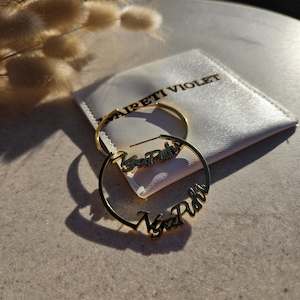 Taonga Jewelry: Nga puhi Hoop Earrings