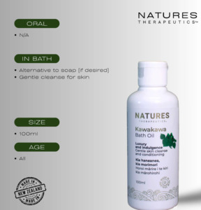 Kawakawa bath oil