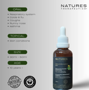 Rongoa Beauty: Hemp & Kawakawa Elixir