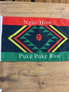 Ngati Hine Car flag
