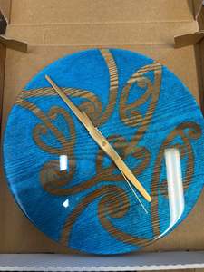 Whare Kainga Home Ware: Hand Painted Clock