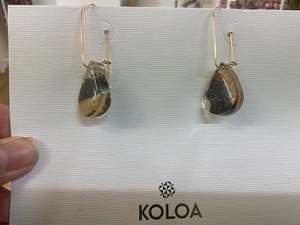 Koloa Jewellery: Elaine si’l teardrop