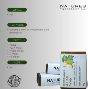 Kawakawa & Pear soap