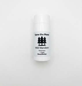 Boho Tanc: Rosemary + Sage Beard Butter
