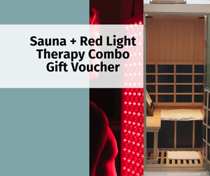 Products: Solo Sauna + Red Light Therapy Combo Voucher Glen Eden Inside Matters