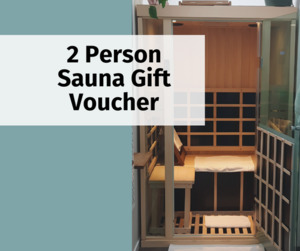 Products: 2 person Infrared Sauna Voucher Glen Eden Inside Matters