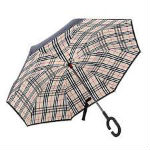 Insideout Umbrella: Tartan Reversible Umbrella