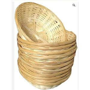 Serving Items - Insphire Wedding, Party and Event Hire: Bamboo Basket Woven Round