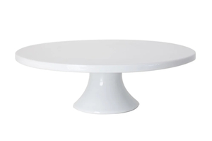 Cake Stand White Footed 30cm