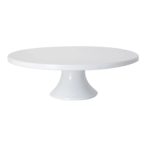 Cake Stands - Insphire Wedding, Party and Event Hire: Cake Stand White Footed 30cm