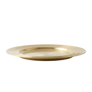 Dinnerware: Plate Gold Charger