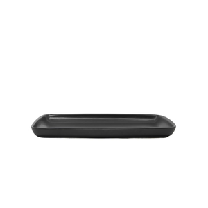 Serving Items - Insphire Wedding, Party and Event Hire: Black Matte Platter 35x20cm