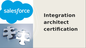 Salesforce - Inspirate Solutions Limited: Integration architecture designer certification course