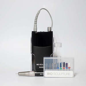 Bio Sculpture: Whisper E-File & 9 Bit Kit - Black