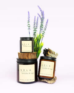 Nola: NŌLA Lavender & Sage Candle