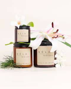 Nola: NŌLA Lily & Cyprus Candle