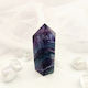 Rainbow Fluorite Point (approx. 8.5x3.9cm)