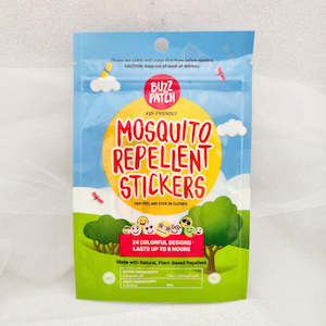 Buzz Patch Kid Friendly Mosquito Repellent Patches (24 colourful designs that la&hellip;