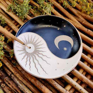 Yin Yang Incense Holder