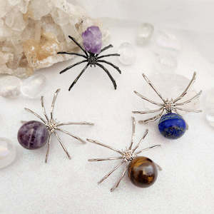 Crystal Spider (assorted. approx 5-5.6x5.7cm)