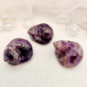 Amethyst Cat (assorted. approx. 2.5x3.8x3.5cm)