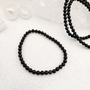 Shungite Bracelet (approx. 4mm round beads)