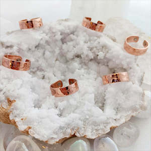 Copper Ring w. Magnets (medium)