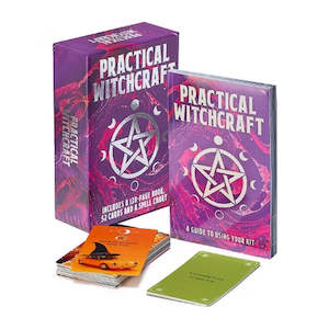 Practical Witchcraft Card Set (52 cards & guidebook & spell chart)