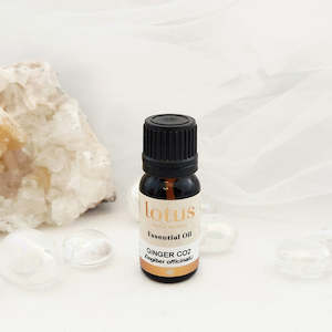Aromatics Accessories: Ginger Zingiber Officinalis Essential Oil (certified 100% pure & natural) 10ml