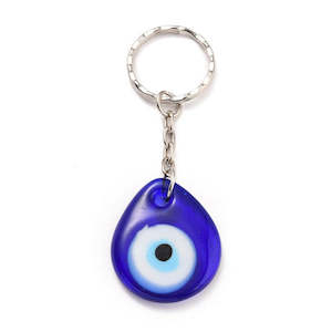 Blue Eye aka Evil Eye Glass Keyring