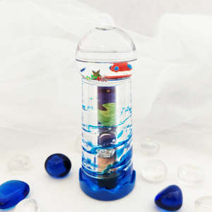 UFO Liquid Timer Kaleidoscope (approx. 13x5cm)
