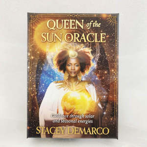 All Stocked Items: Queen of the Sun Oracle Cards (guidance through solar and seasonal energies)