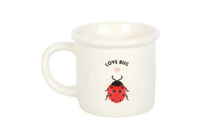 Love Bug Ceramic Mug - A Ladybird Inspired Gift