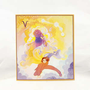 Books And Stuff: Aries Greeting Card (21st Mar to 21st Apr. blank)