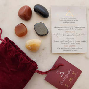 Fire Element Zodiac Crystal Kit